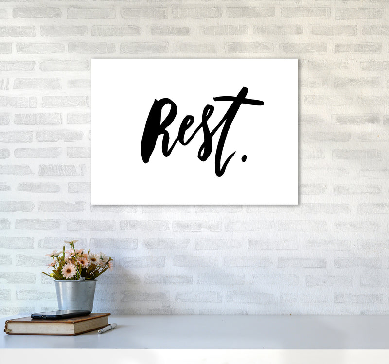Rest By Planeta444 A2 Black Frame
