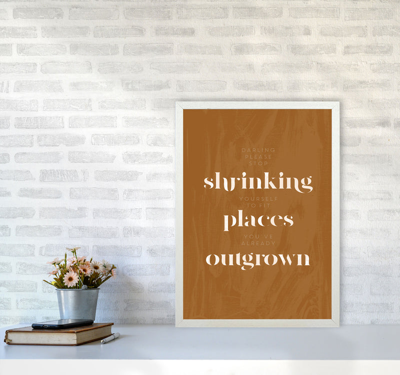 Darling Please Stop Shrinking By Planeta444 A2 Oak Frame