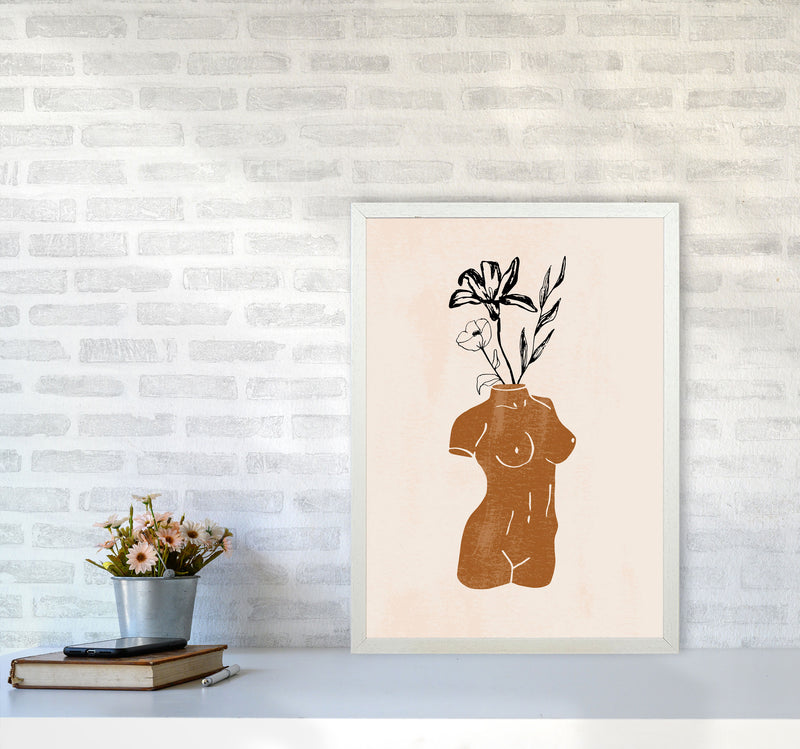 Vases Sculptures Woman1 By Planeta444 A2 Oak Frame