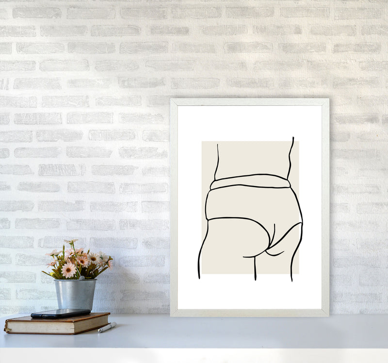 Curvy Female Back1 By Planeta444 A2 Oak Frame