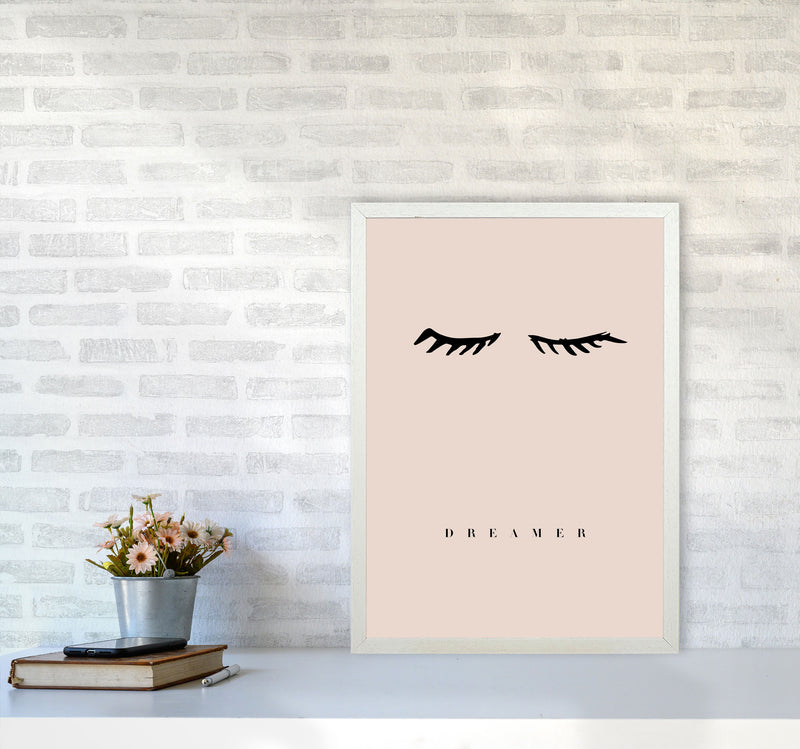 Lashes Dreamer Nude By Planeta444 A2 Oak Frame