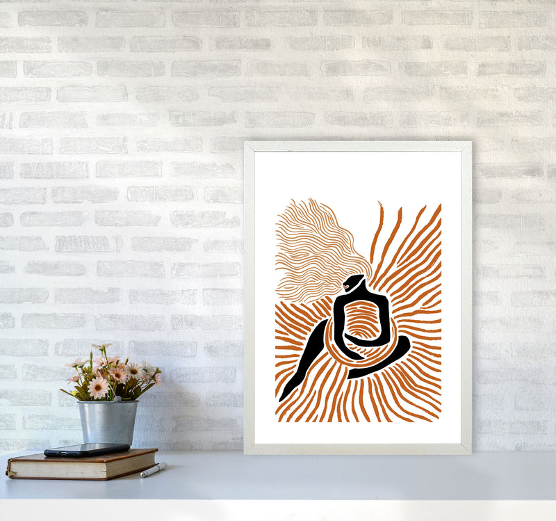 Embracing The Sun By Planeta444 A2 Oak Frame