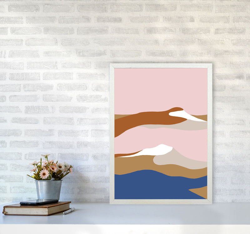 Abstract Dunes3 By Planeta444 A2 Oak Frame