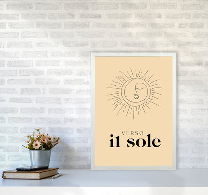 Verso Il Sole By Planeta444 A2 Oak Frame