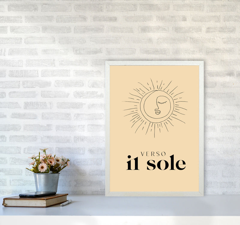 Verso Il Sole By Planeta444 A2 Oak Frame