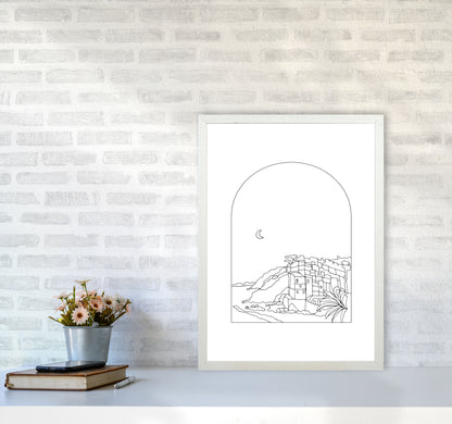 Cinque Terre By Planeta444 A2 Oak Frame