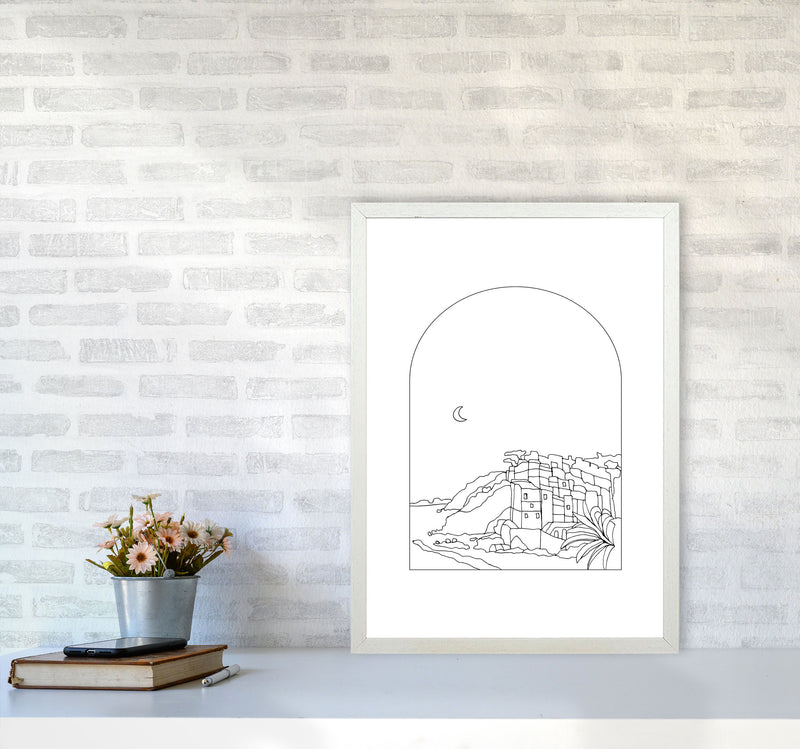 Cinque Terre By Planeta444 A2 Oak Frame