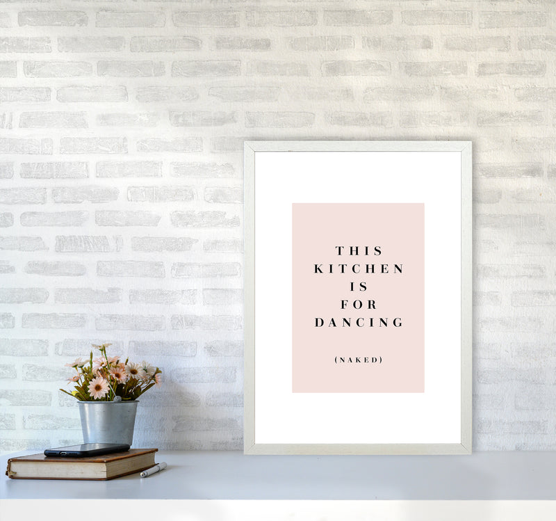 This Kitchen Is For Dancing Naked By Planeta444 A2 Oak Frame