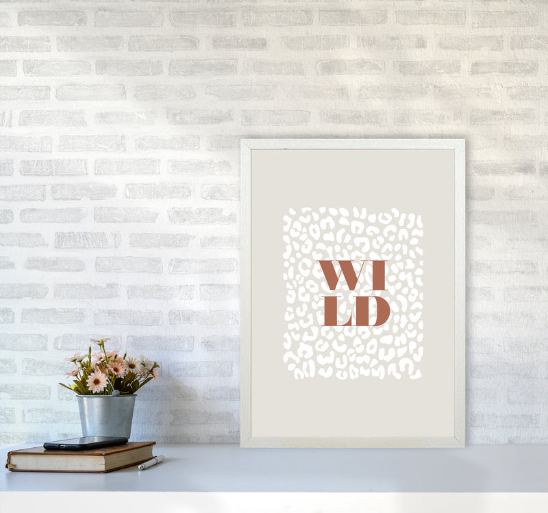 Wild Cavern Clay By Planeta444 A2 Oak Frame