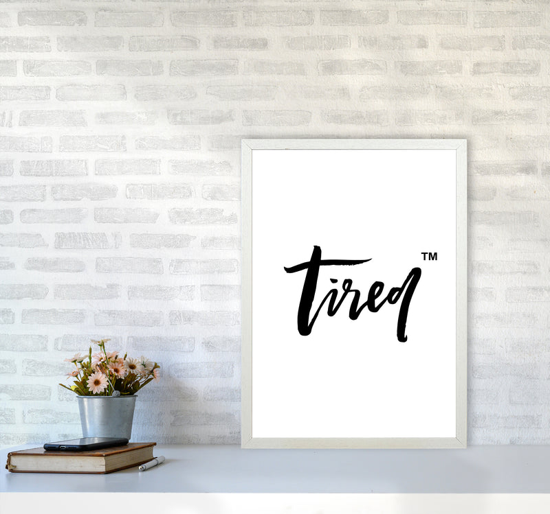 Tired Tm By Planeta444 A2 Oak Frame