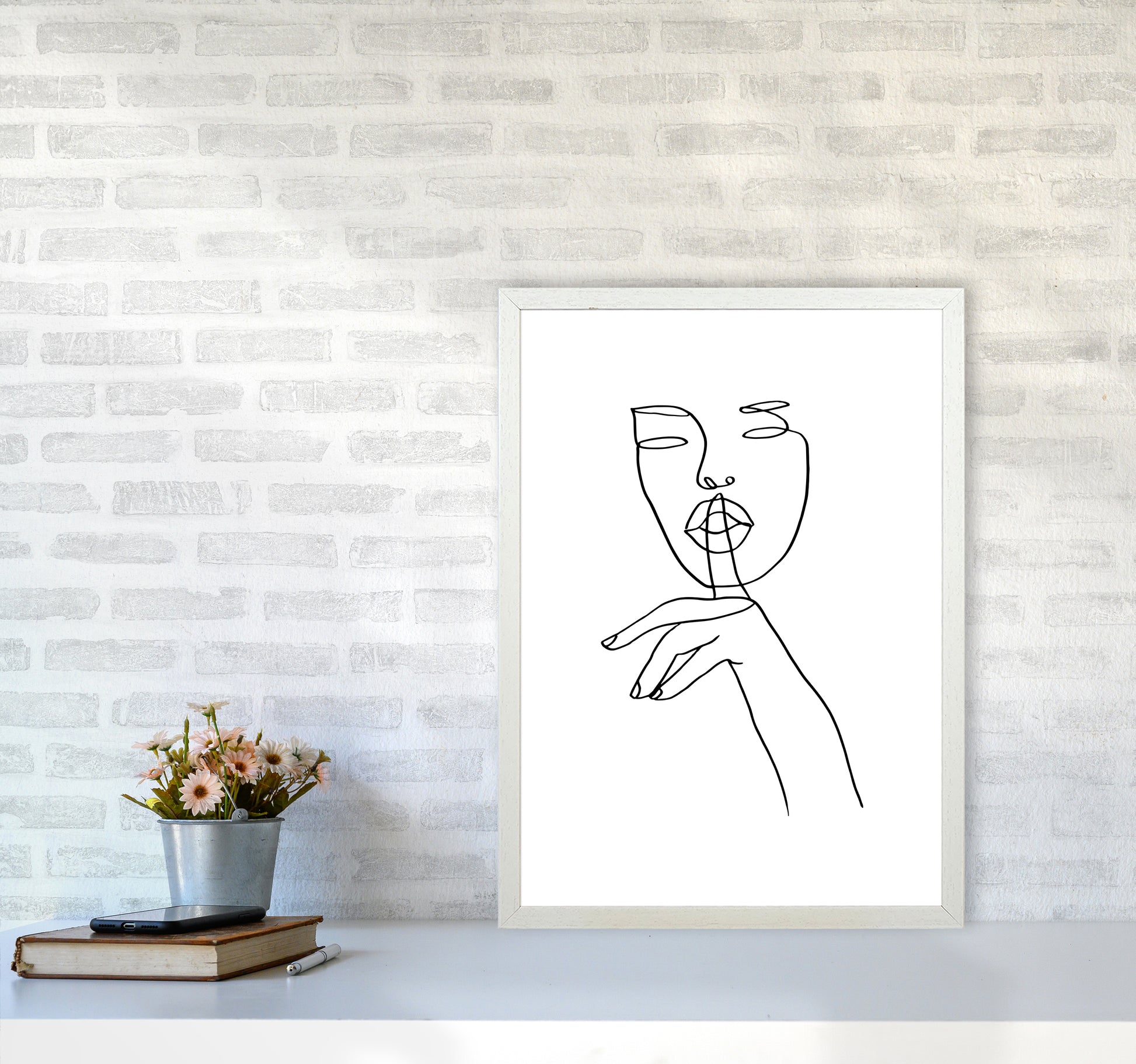 Shhh2 By Planeta444 A2 Oak Frame