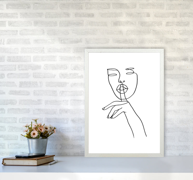 Shhh2 By Planeta444 A2 Oak Frame