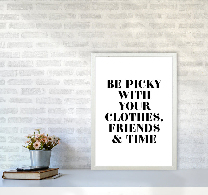Be Picky By Planeta444 A2 Oak Frame