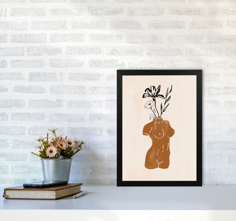 Vases Sculptures Woman1 By Planeta444 A3 White Frame