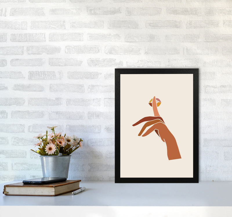 Shhh1 Mosaic Earthly By Planeta444 A3 White Frame