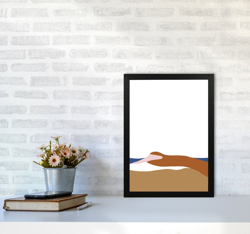 Abstract Dunes2 By Planeta444 A3 White Frame