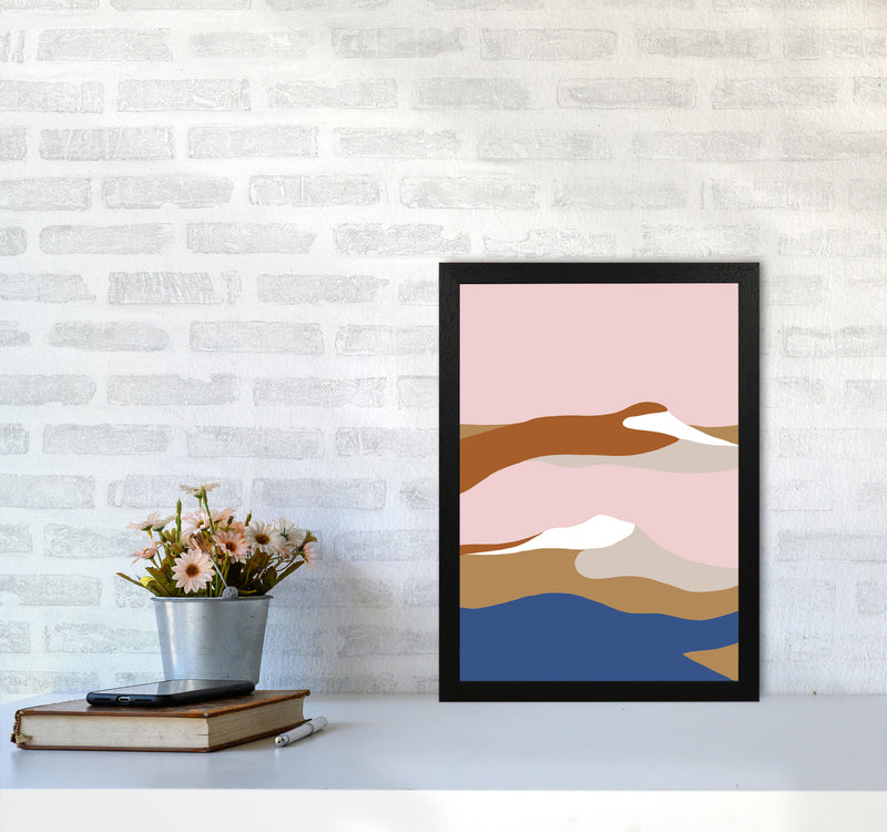 Abstract Dunes3 By Planeta444 A3 White Frame