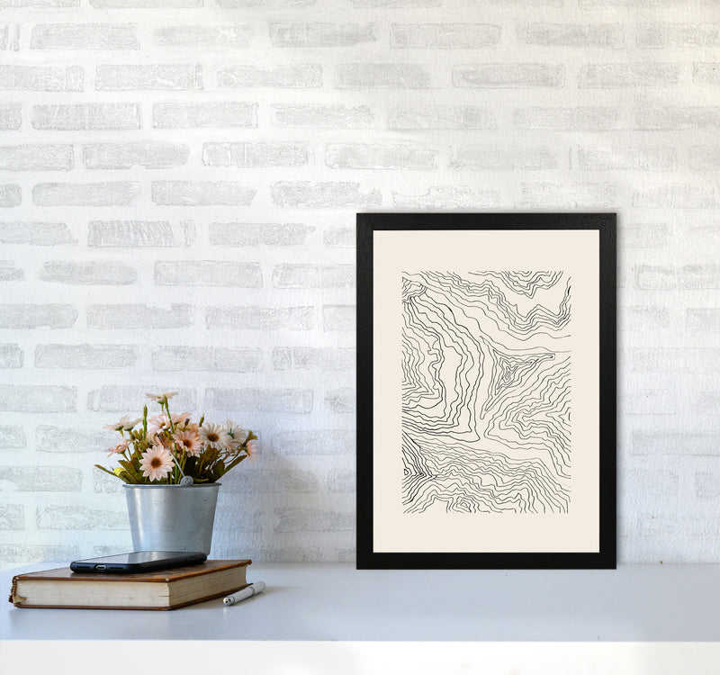 Organic Marble By Planeta444 A3 White Frame