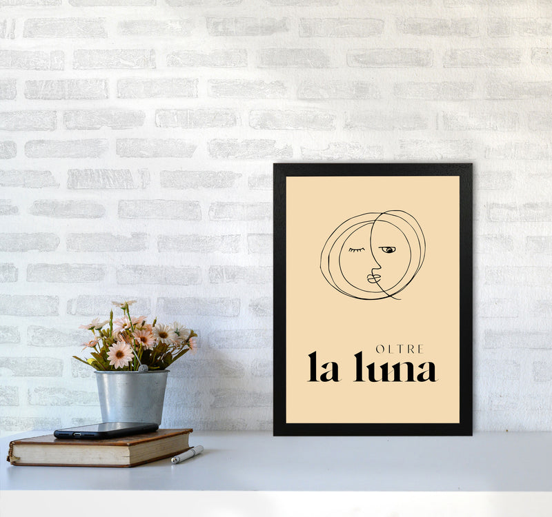 Oltre La Luna By Planeta444 A3 White Frame