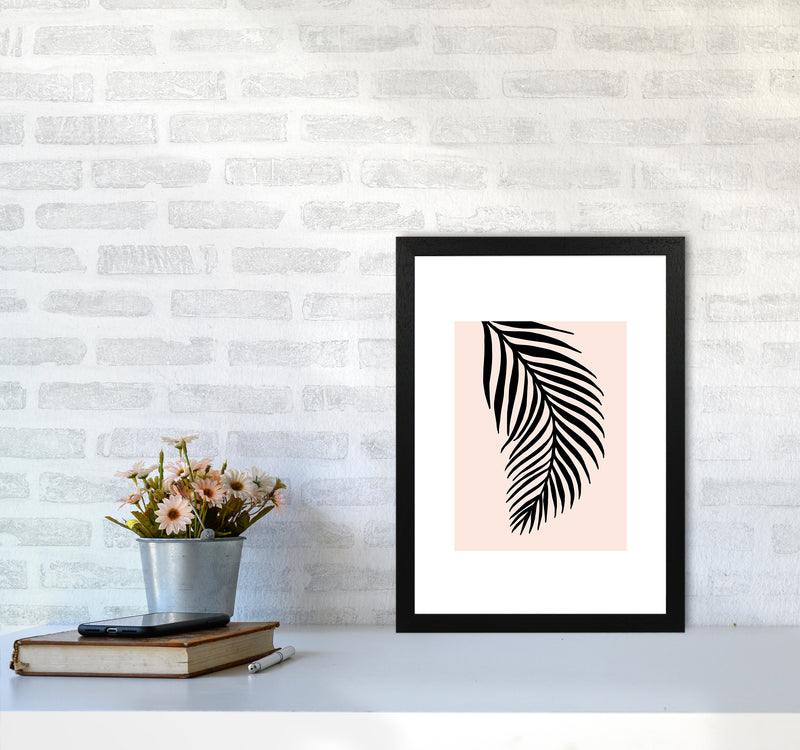 Palm Rose Rectangle 1 By Planeta444 A3 White Frame