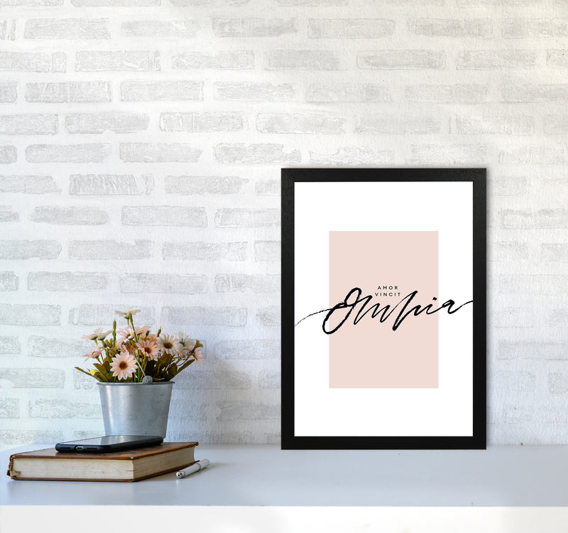 Amor Vincit Omnia2 By Planeta444 A3 White Frame