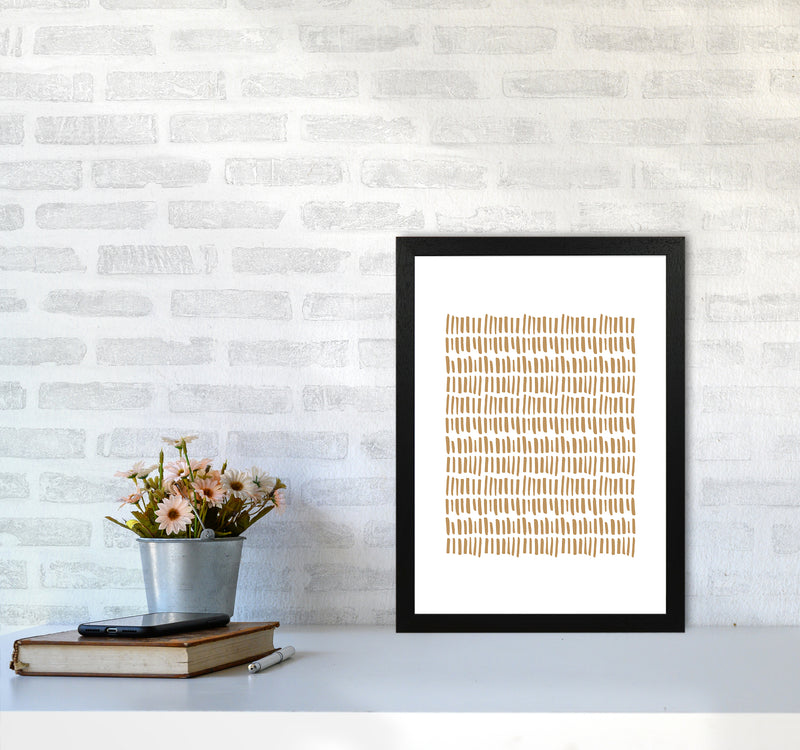 Ethno Sticks Sand By Planeta444 A3 White Frame