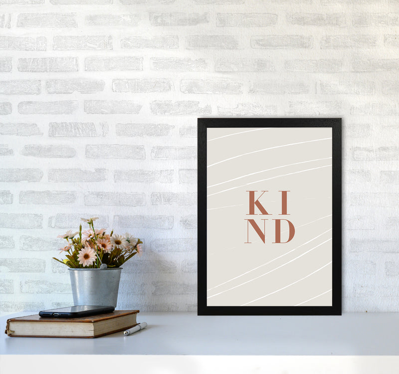 Kind Cavern Clay By Planeta444 A3 White Frame