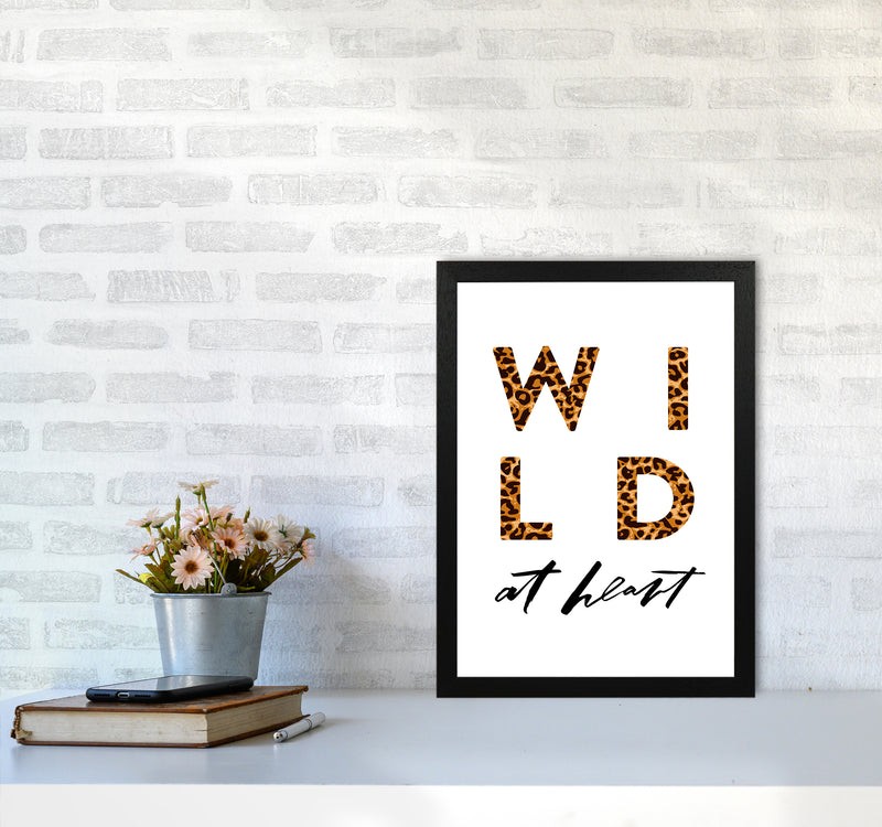 Wild At Heart By Planeta444 A3 White Frame