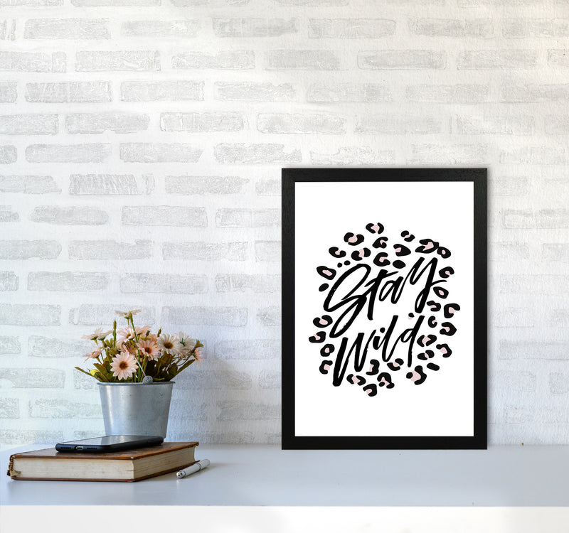 Stay Wild By Planeta444 A3 White Frame