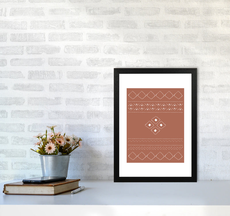 Ethno Clay By Planeta444 A3 White Frame