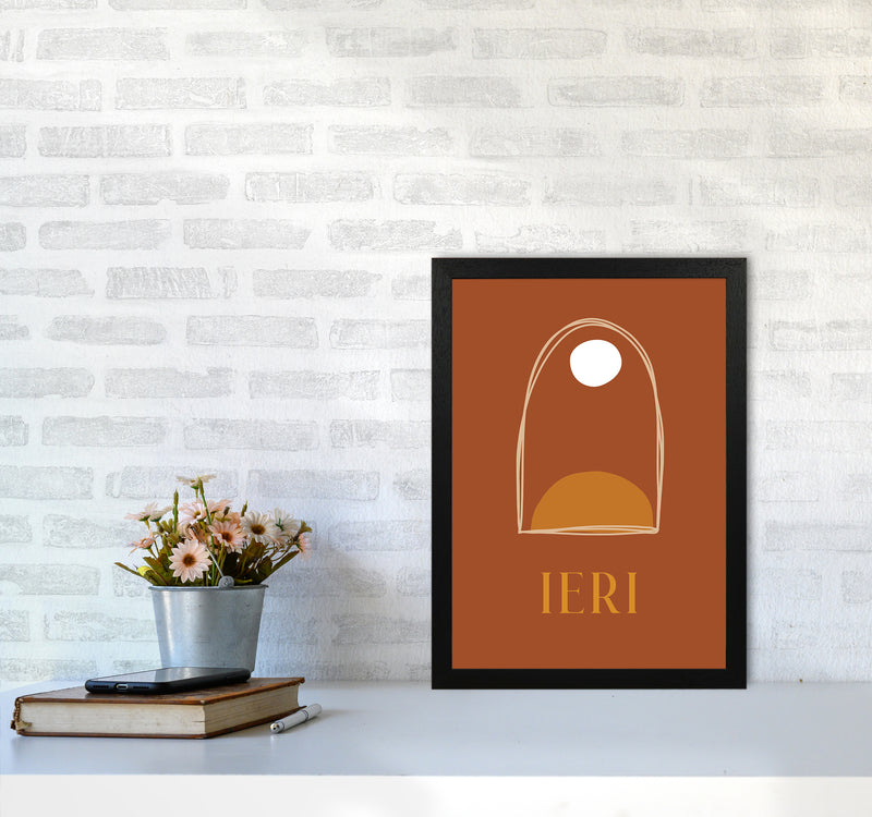 Ieri By Planeta444 A3 White Frame
