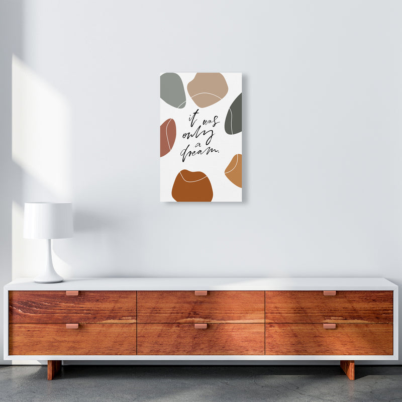 It Was Only A Dream Abstract Shapes By Planeta444 A3 Canvas