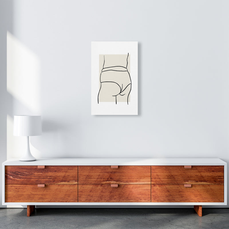 Curvy Female Back1 By Planeta444 A3 Canvas