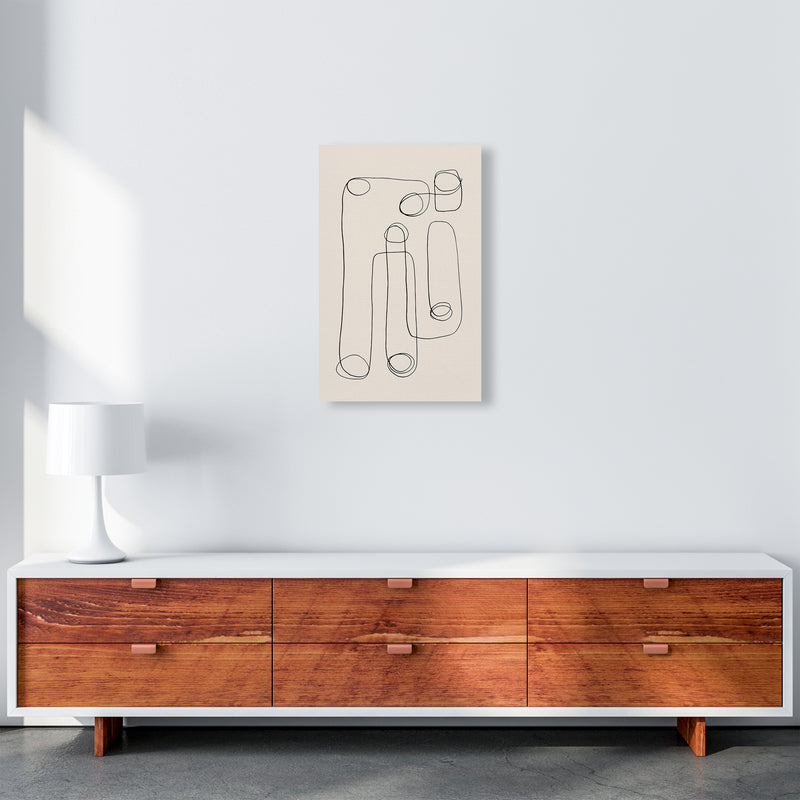 Abstract Line Doodles By Planeta444 A3 Canvas