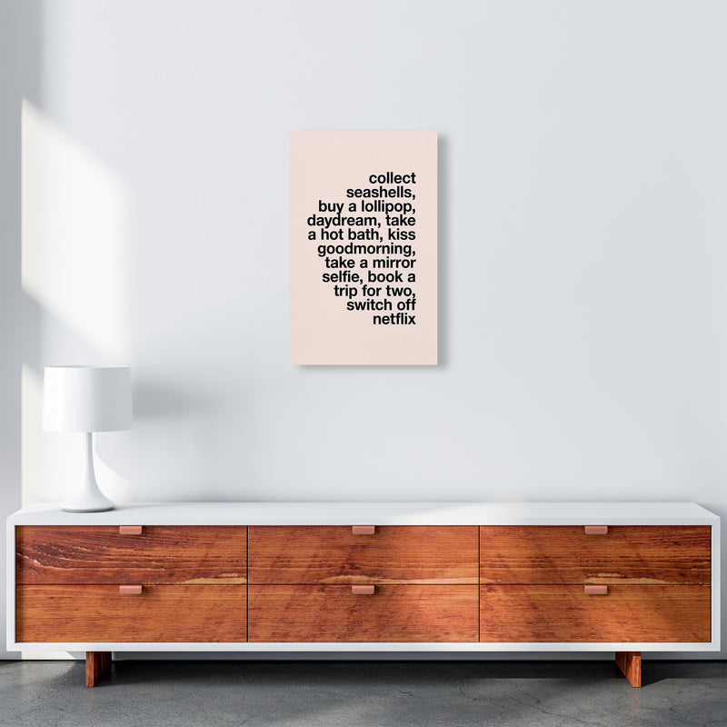 Collect Seashells By Planeta444 A3 Canvas