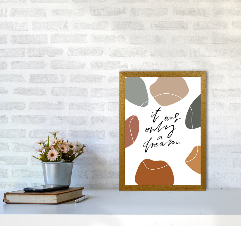 It Was Only A Dream Abstract Shapes By Planeta444 A3 Print Only