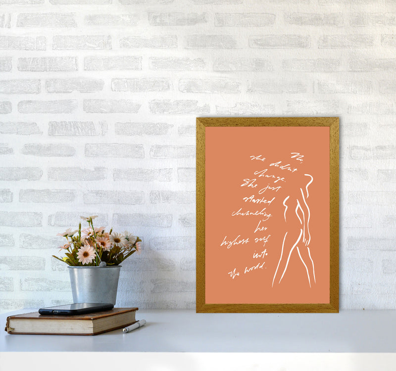 No She Didnt Change Sketch By Planeta444 A3 Print Only