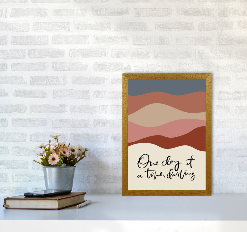 One Day At A Time Abstract By Planeta444 A3 Print Only