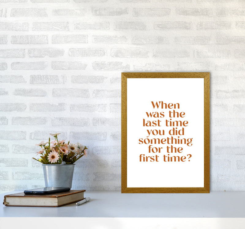 When Was The Last Time By Planeta444 A3 Print Only