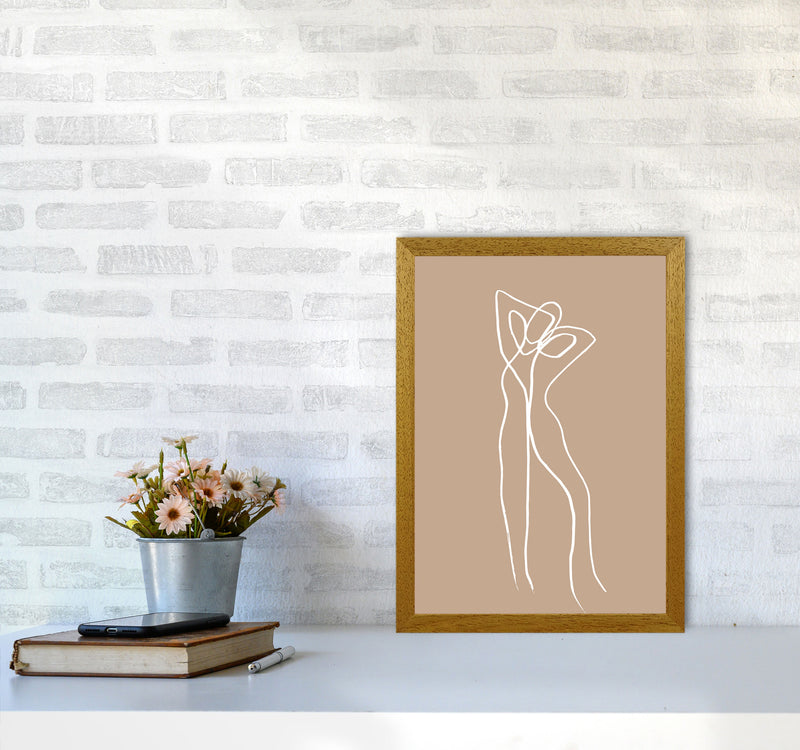 Tangled Lines Female2 By Planeta444 A3 Print Only
