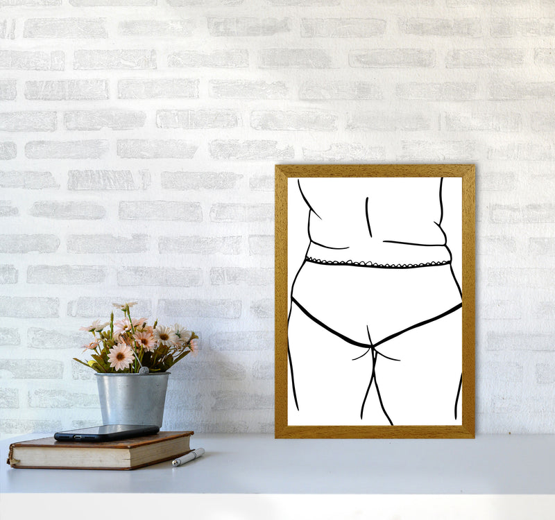 Curvy Female Back2 By Planeta444 A3 Print Only