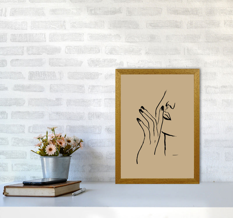 Face Hands Sketch2 By Planeta444 A3 Print Only