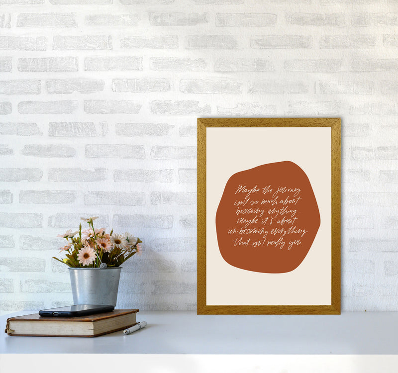 Maybe The Journey By Planeta444 A3 Print Only