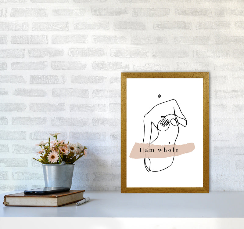 Covering Breasts With One Hand I Am Whole By Planeta444 A3 Print Only