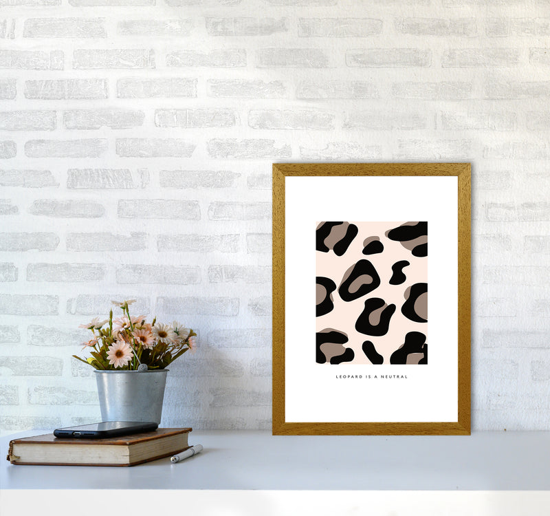 Big Leopard Powder Rose By Planeta444 A3 Print Only