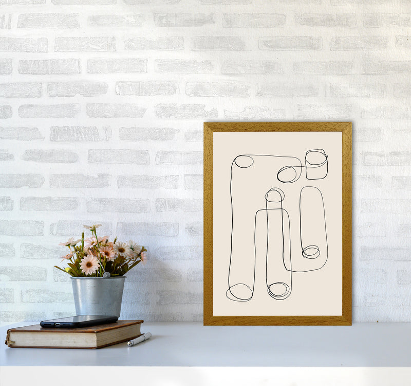 Abstract Line Doodles By Planeta444 A3 Print Only