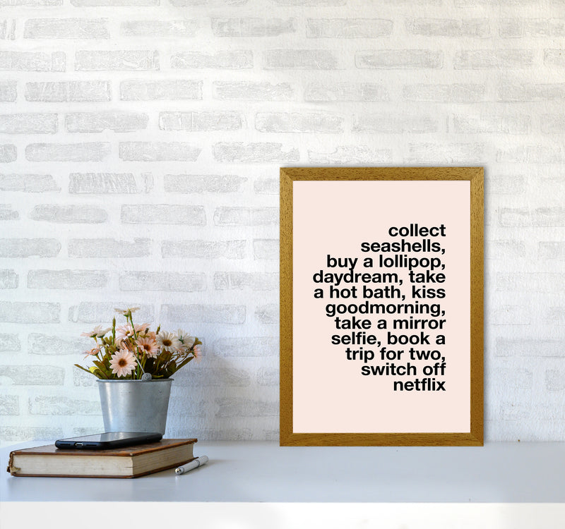 Collect Seashells By Planeta444 A3 Print Only