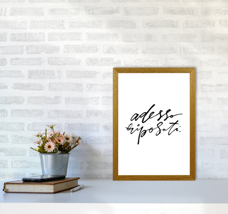 Adesso Riposati By Planeta444 A3 Print Only