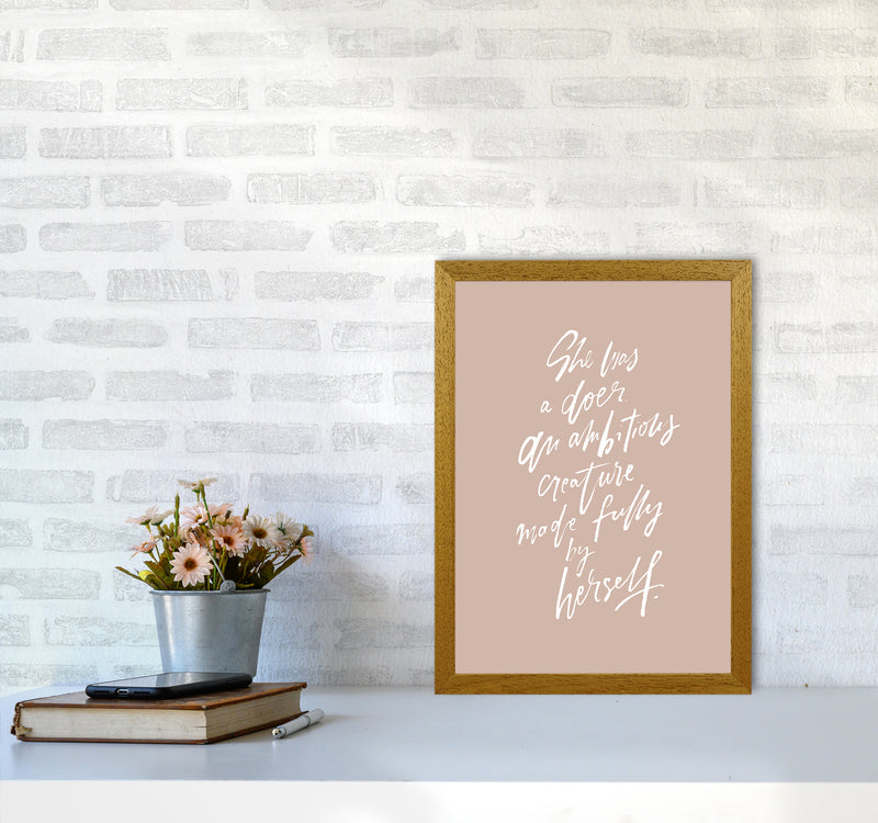 She Was A Doer By Planeta444 A3 Print Only