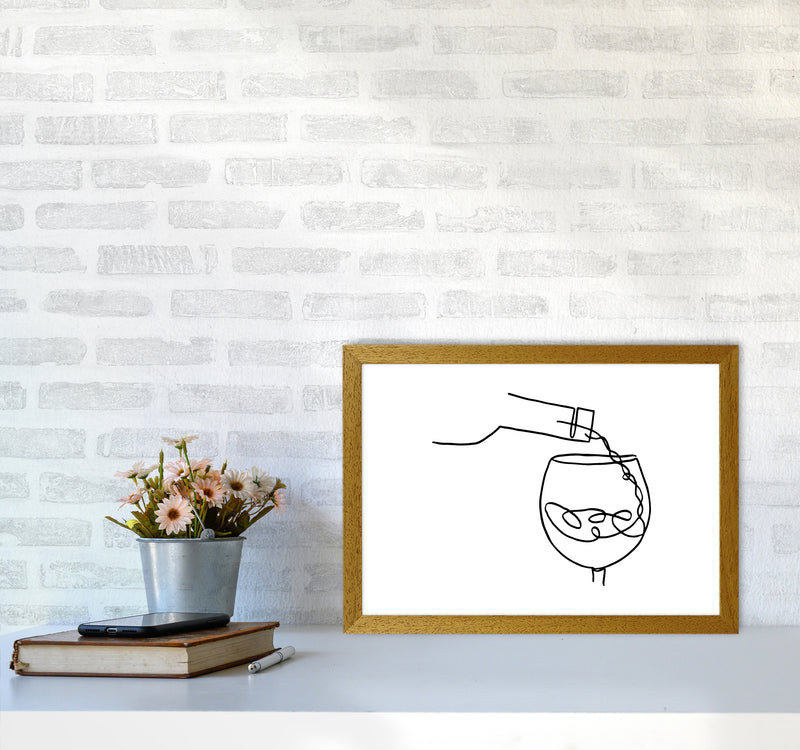 Pouring Wine By Planeta444 A3 Print Only